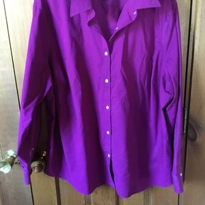 Oxford style blouse